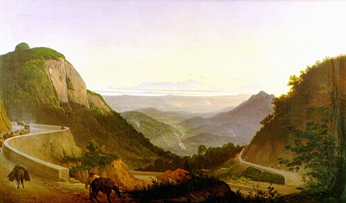 Landscape of Rio de Janeiro, 1857, Agostinho José da Mota