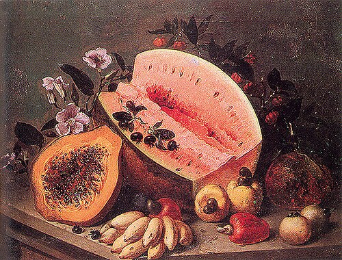 Still life, 1868, Agostinho José da Mota