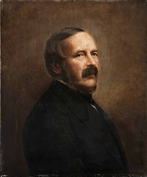 Portrett av grosserer Adam Hiorth, 1800, Christian Olsen
