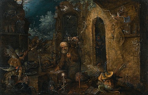The Temptation of Saint Anthony, 1611, Roelant Savery