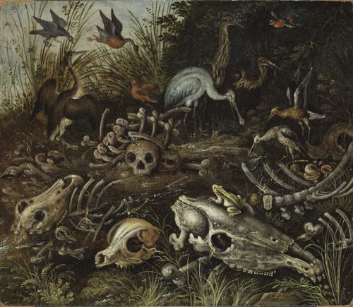Memento mori, 1600, Roelant Savery