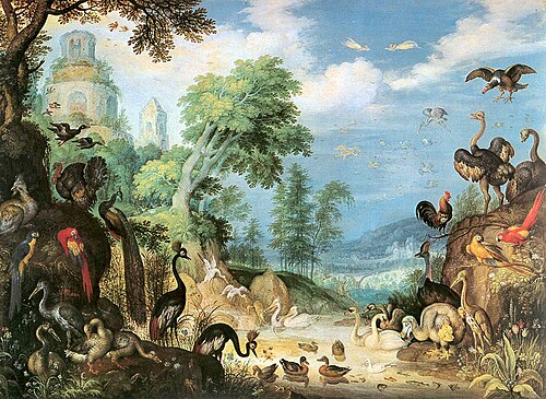 Landscape with Birds, 1628, Roelant Savery