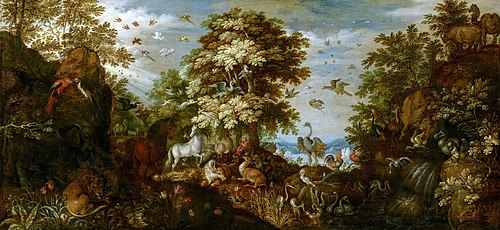 Orpheus Charming the Animals with his Music, 1627, Roelant Savery