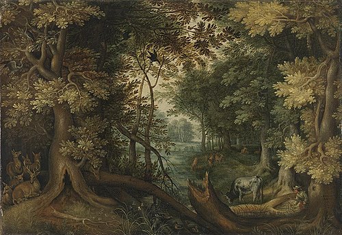 Waldlandschaft, 1627, Roelant Savery