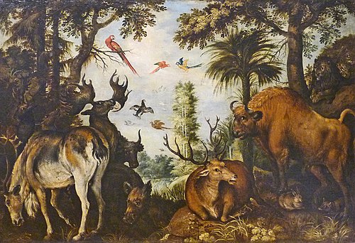 Le paradis terrestre, 1650, Roelant Savery