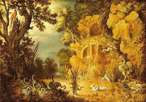 Landscape with Animals, 1615, Roelant Savery