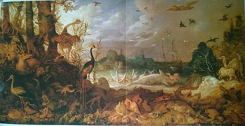The Stranded Whale, 1618, Roelant Savery