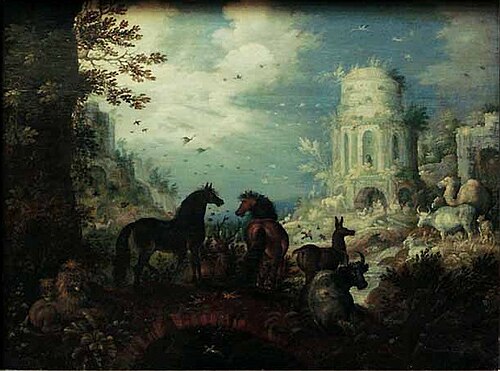 Orphée charmant les animaux, 1626, Roelant Savery