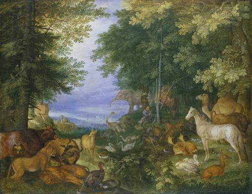 Orpheus Charming the Animals with His Music, 1610, Roelant Savery