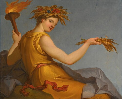Autumn, , Hyacinthe Collin de Vermont