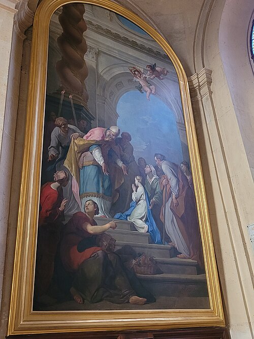 la Présentation de la Vierge au Temple, 1755, Hyacinthe Collin de Vermont