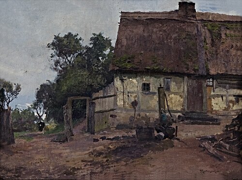 Märkischer Bauernhof, 1900, Joseph Rummelspacher