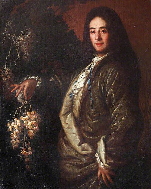 Portrait of a Gentleman Holding a Grapevine, 1670, Gerolamo Forabosco