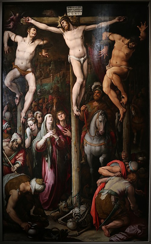 Crucifixion, 1569, Stradanus