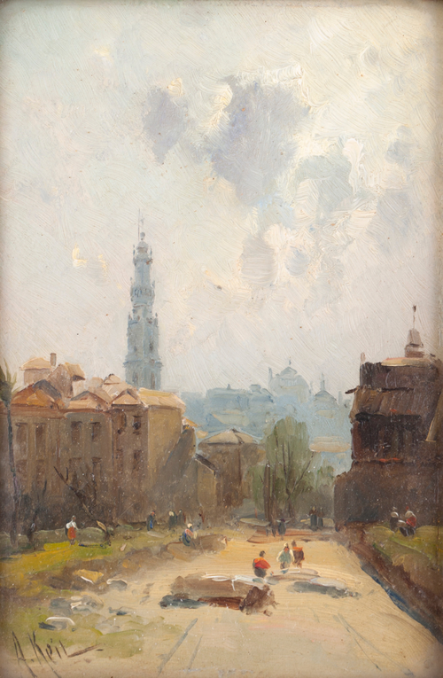 View of Porto, 1900, Alfredo Keil