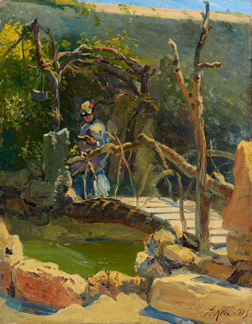 Untitled (Alfred Keil), 1885, Alfredo Keil