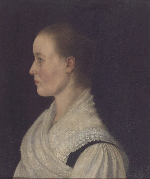 Mädchen aus Schliersee, 1882, Karl Haider