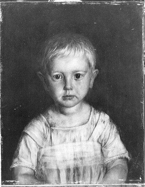 Kinderkopf, 1875, Karl Haider