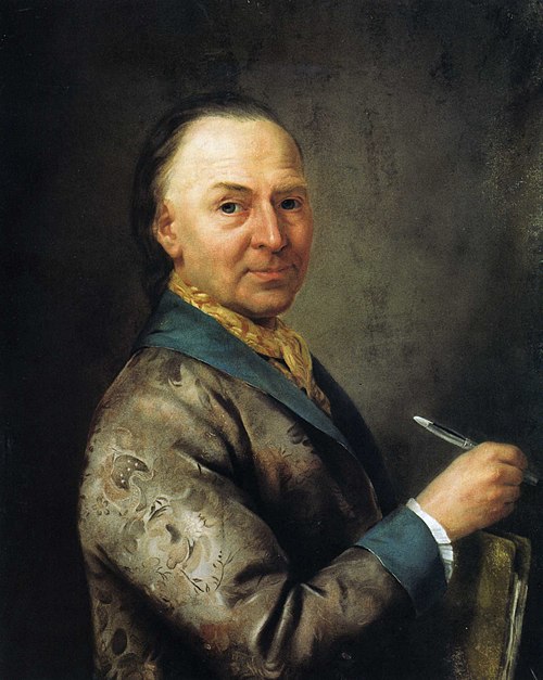 Porträt des Christian Bernhardt Rode (1725-1797), Wahrscheinlich 1787, 1787, Henriette Félicité Tassaert