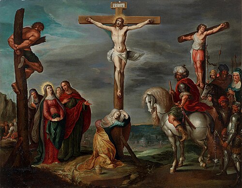 Crucifixion, 1631, Hans Jordaens III