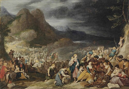 Le passage de la mer rouge, 1640, Hans Jordaens III