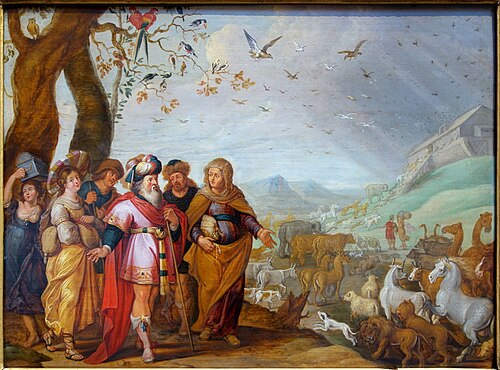 L'entrée dans l'Arche de Noé, 1640, Hans Jordaens III