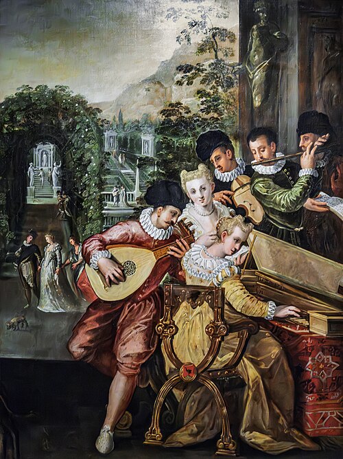 Open-air concert, 1550, Lodewijk Toeput