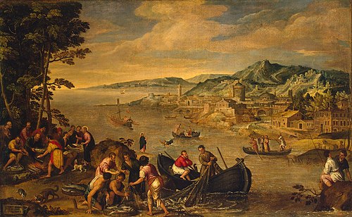 Miraculous Fishing, 1580, Lodewijk Toeput
