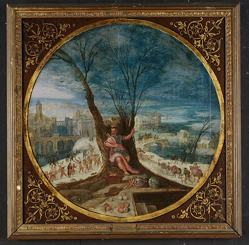 Allegory of January, , Lodewijk Toeput