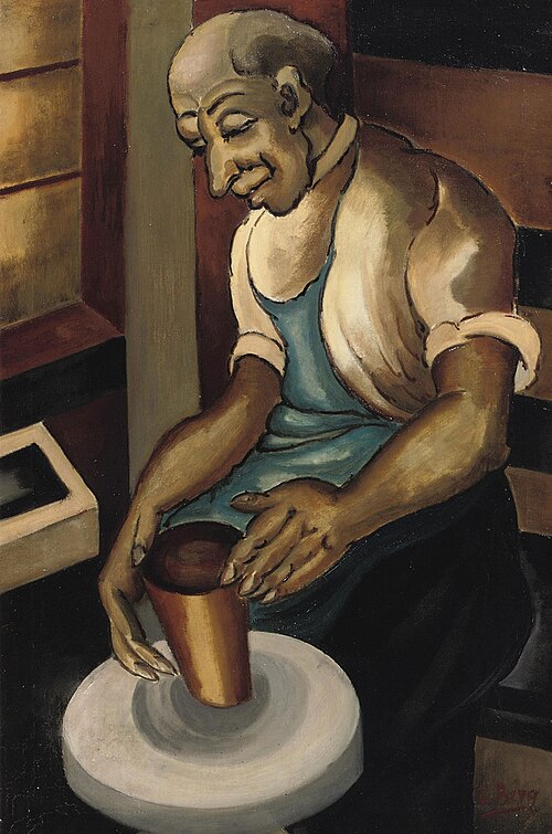 A potter, 1942, Else Berg
