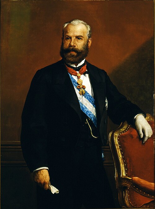 Antonio de los Ríos Rosas, 1874, Francisco Sans y Cabot