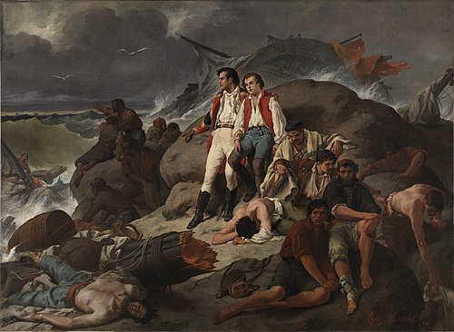 Episode after Trafalgar, 1862, Francisco Sans y Cabot