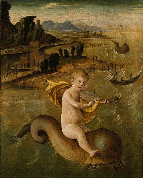 Arion riding on a Dolphin, 1509, Francesco Bianchi