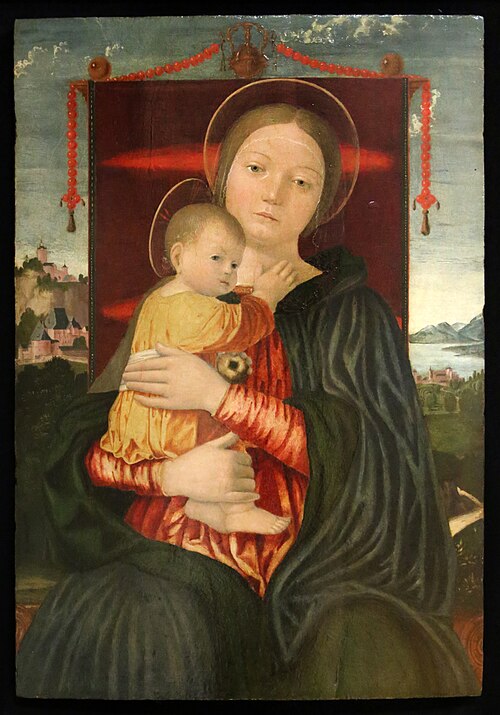 Madonna con il Bambino, , Francesco Morone