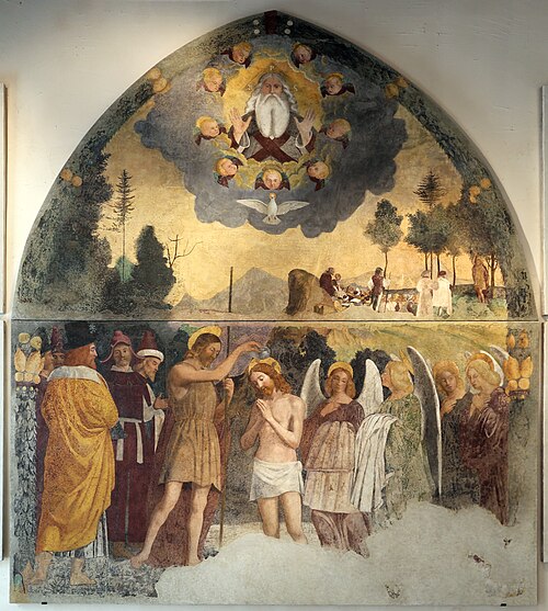 Battesimo di Cristo, , Francesco Morone
