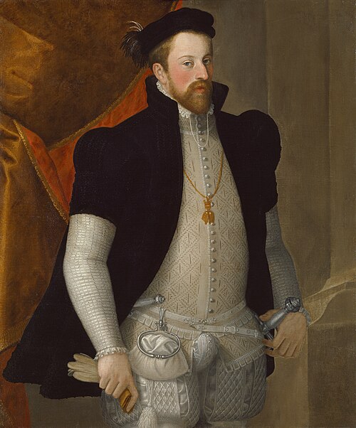 Portrait of Archduke Ferdinand II. (1529-1595), 1557, Francesco Terzio