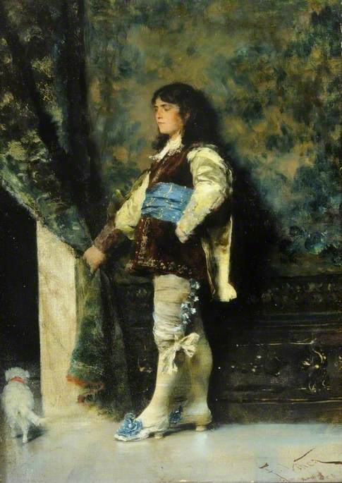 Page at a Window, , Francesco Vinea