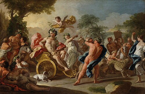 Der Zug des Bacchus, 1760, Francesco de Mura