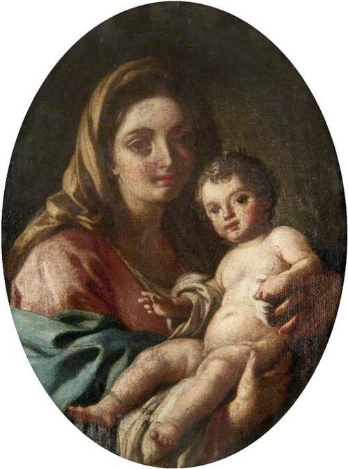 Virgin and Child, 1748, Francesco de Mura