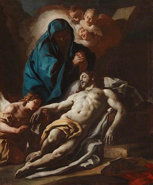 The Lamentation, , Francesco de Mura