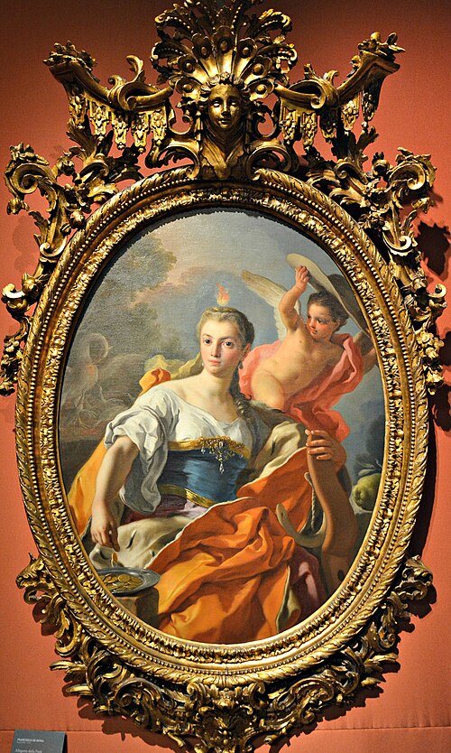 Allegoria della Pietà con le sue opere, , Francesco de Mura
