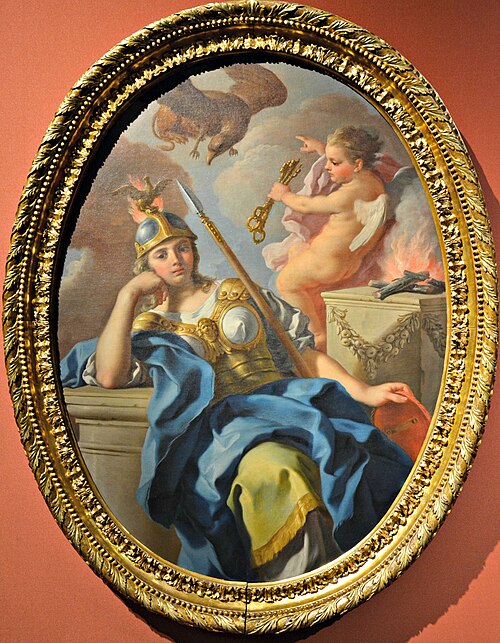 Allegoria della Pietà come Sicurezza pubblica, , Francesco de Mura