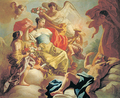 Aurora  und  Titonus, 1750, Francesco de Mura