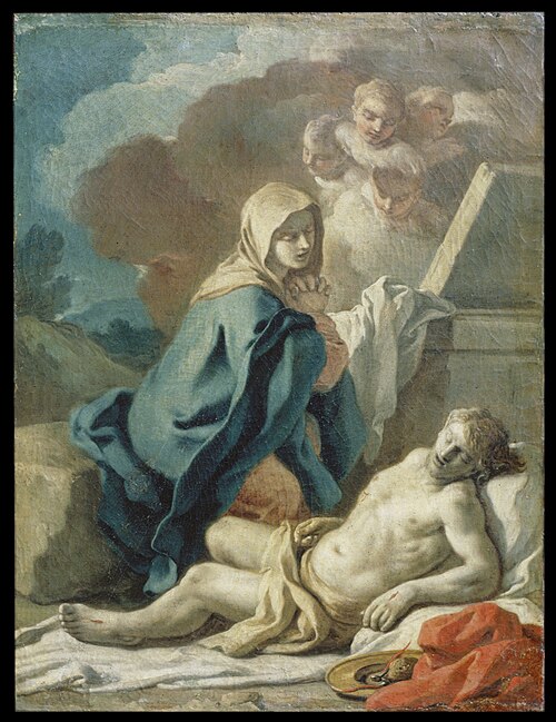 Pietà, 1727, Francesco de Mura