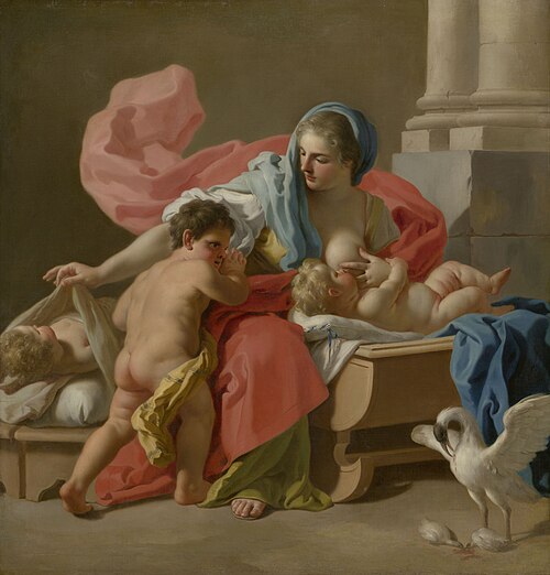 Charity, 1743, Francesco de Mura