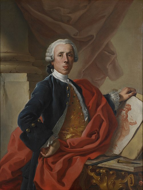 Autoportrait, 1740, Francesco de Mura