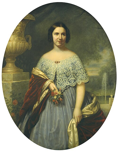 Lucy Tappan Bowen (Mrs. Henry C. Bowen), 1859, Francis Bicknell Carpenter