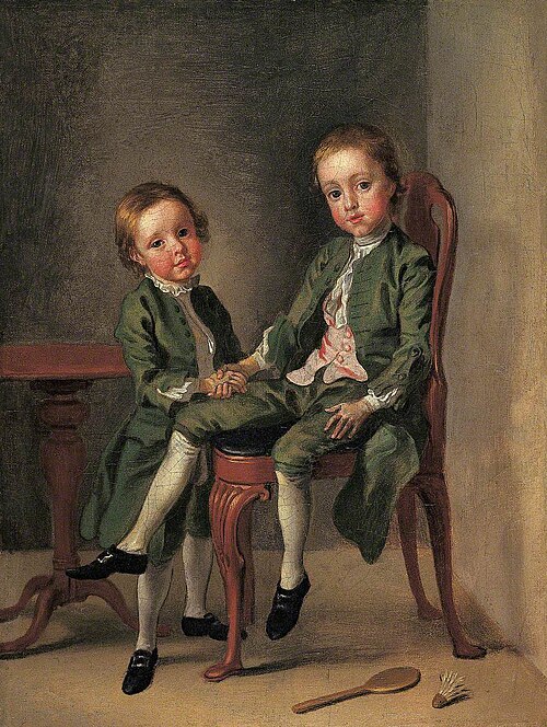 Portrait of Two Boys, 1740, Francis Hayman