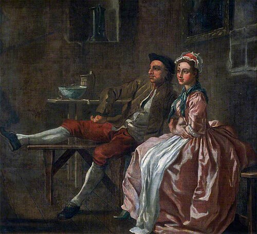 The Wapping Landlady, , Francis Hayman