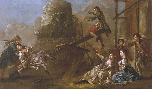 See-Saw, 1742, Francis Hayman